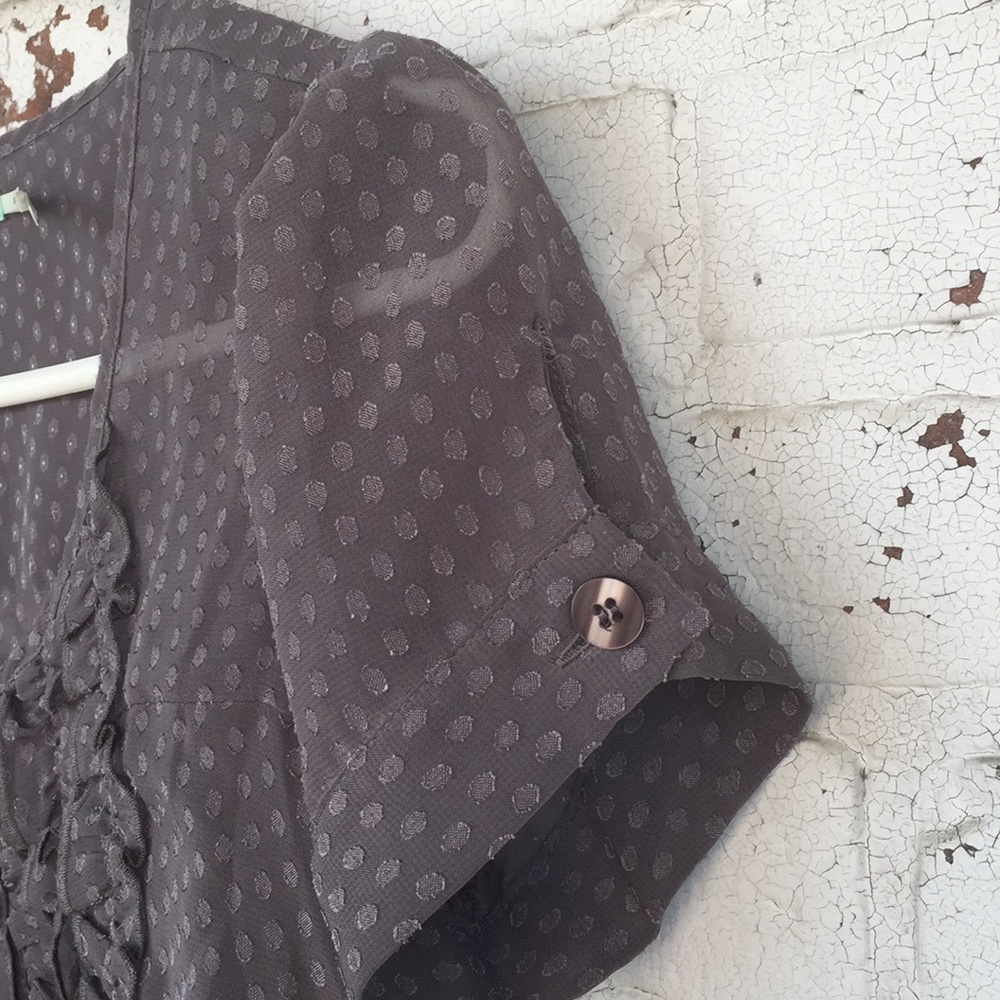 DONATED! Kimchi Blue grey top - Picture 3 of 6